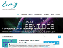 Tablet Screenshot of evasandoval.es